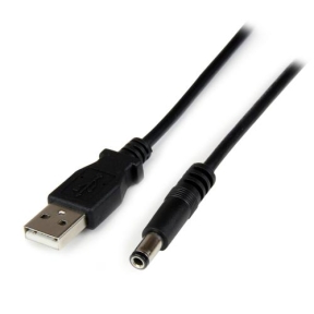 Cablu Startech USB2TYPEN1M, USB - DC, 1m, Black