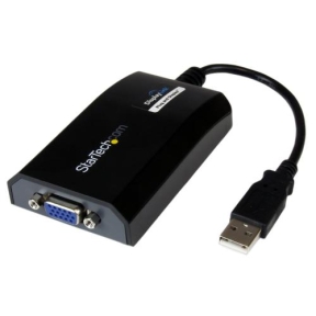 Adaptor Startech USB2VGAPRO2, USB - VGA, 0.16m, Black