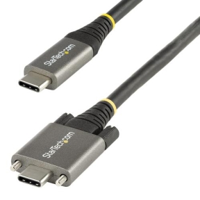 Cablu de date Startech USB31CCSLKV50CM, USB-C - USB-C, 0.50m, Black