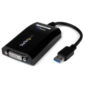 Adaptor Startech USB32DVIPRO, USB 3.0 - DVI, Black