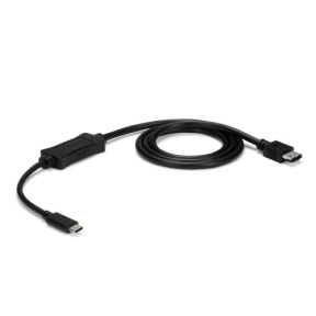 Cablu Startech USB3C2ESAT3, USB-C - eSATA, 1m, Black
