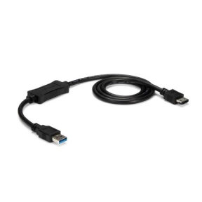 Cablu Startech USB3S2ESATA3, USB 3.0 - eSATA, 0.9m, Black