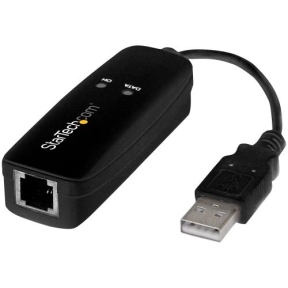 Fax Modem Startech USB56KEMH2, USB 2.0, Black