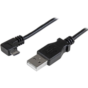 Cablu Startech USBAUB50CMRA, USB - micro USB, 0.5m, Black