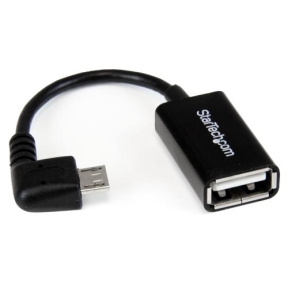 Adaptor Startech UUSBOTGRA, USB - micro USB, Black