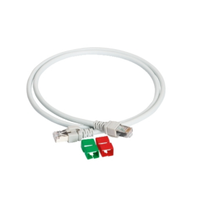 Patch Cord APC VDIP185X46020, S/FTP, Cat6a, 2M, Gray