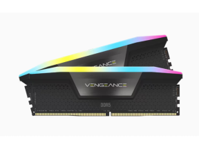 Vengeance RGB, DDR5, 64GB (2x32GB), 6200 MHz, C32, 1.4V, Intel XMP, Negru