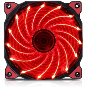 Ventilator Segotep Polar Wind 120 Red LED