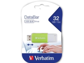 Verbatim DataBar USB 2.0 Drive Green 32GB