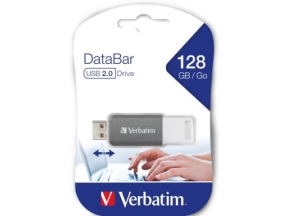 Verbatim DataBar USB 2.0 Drive Grey 128GB