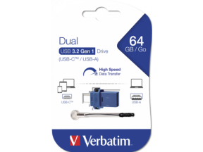 Verbatim Dual Drive USB 3.2/USB C 64GB