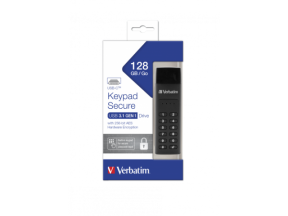 VERBATIM KEYPAD SECURE USB-C 3.1  128GB