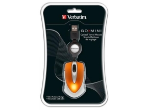 Verbatim  OPTICAL MINI MOUSE  ORANGE