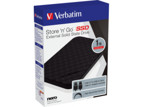 Verbatim STORE´N´GO External SSD USB 3.2 GEN1 1TB BLACK