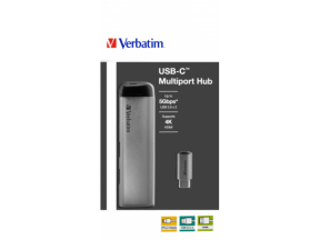 Verbatim USB-C ADAPTER USB 3.1 GEN 1/ USB 3.0 x 2 / HDMI