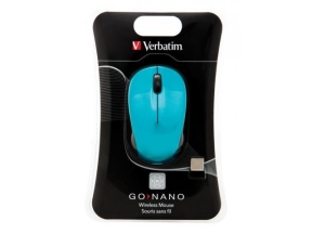 Verbatim  Wireless Laser GO Nano Mouse Blue