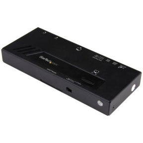 Switch KVM Startech VS221HD4KA, 2x HDMI, Black