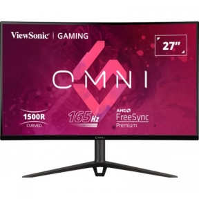 Monitor LED Curbat ViewSonic VX2718-2KPC-MHDJ, 27inch, 2560x1440, 1ms, Black