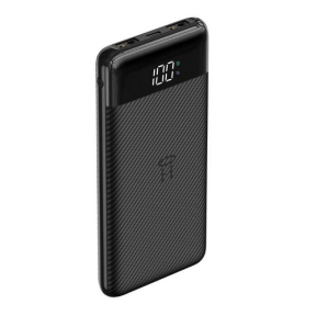 Baterie portabila Veger L11 W1087, 10000mAh, 2 x USB-A, 1 x USB-C, Black