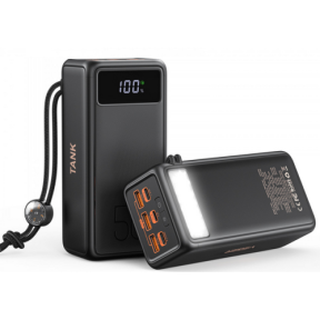 Baterie portabila Veger W5001C, 56000 mAh, 3 x USB-A, 2 x USB-C, 1 x Lightning, Black