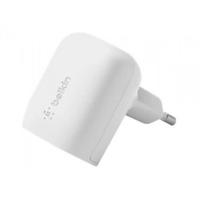 Incarcator retea Belkin Boost Charge WCA006VFWH, 1x USB-C, 20W, White