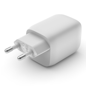 Incarcator Belkin WCH013VFWH, 2x USB-C, 65W , White