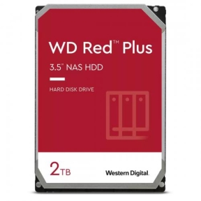 Hard Disk Western Digital Red Plus NAS, 2TB, SATA3, 64MB, 3.5inch