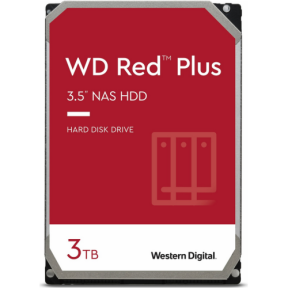 Hard Disk Western Digital Red Plus 3TB, SATA, 256MB, 3.5 inch