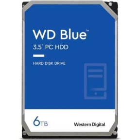 Hard Disk Western Digital Blue WD60EZAX 6TB, SATA3, 256 MB, 3.5inch