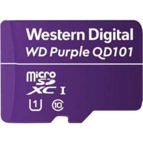 Memory Card microSDXC Western Digital Purple SC QD101 64GB, Class 10, UHS-I U