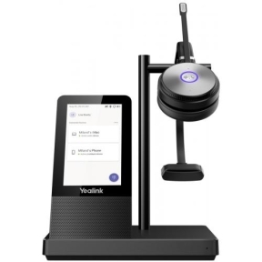 Casca cu microfon Yealink WH66 Mono UC, DECT Wireless, Black