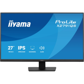 Monitor LED Iiyama X2791QS-B1, 27 inch, 2560 x 1440 pixeli, 1 ms, Black