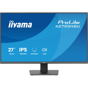 IIYAMA 68.6cm (27")   X2793HSU-B1 16:9 HDMI+DP+2xUSB IPS