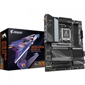 Placa de baza Gigabyte X670, AORUS ELITE AX, AMD X670, Socket AM5, ATX