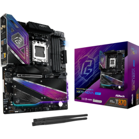 Placa de baza ASRock Phantom Gaming X870 Nova WiFi, AMD X870, Socket AM5, ATX