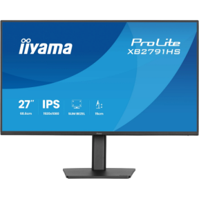 Monitor LED Iiyama XB2791HS-B1, 27 inch, 1920 x 1080 pixeli, 1 ms, Black
