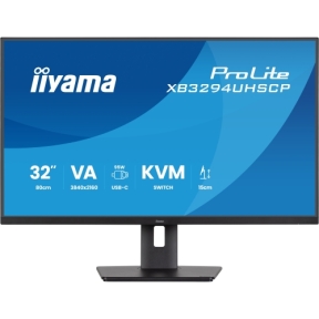 Monitor LED Iiyama ProLite XB3294UHSCP-B1, 31.5 inch, 3840 x 2160 pixeli, 2 ms GTG, Black