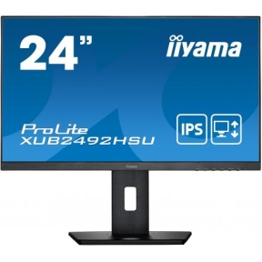 Monitor LED Iiyama ProLite XUB2492HSU-B5, 23.8inch, 1920x1080, 4ms GTG, Black