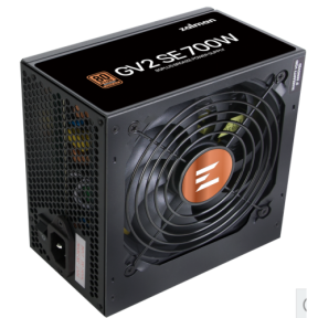 SURSA Zalman "ZM700", 700W,  certificare 80Plus Bronze, non-modular,  fan 120mm, negru, "ZM700-GV2SE" (timbru verde 2 lei)