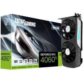 Placa video ZOTAC nVidia GeForce RTX 4060 Ti Twin Edge 16GB, GDDR6, 128bit