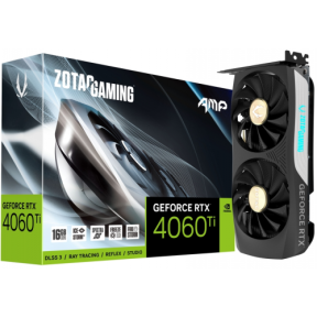 Placa video ZOTAC nVidia GeForce RTX 4060 Ti AMP 16GB, GDDR6, 128bit