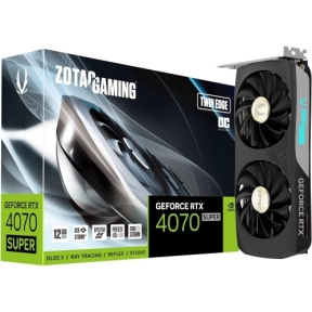 ZOTAC GAMING GeForce RTX 4070 SUPER Twin Edge OC - graphics card - GeForce RTX 4070 - 12 GB