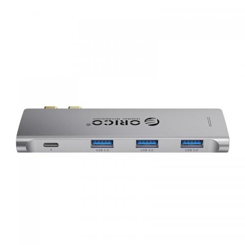 Docking Station Orico 2CT-5H, Gray