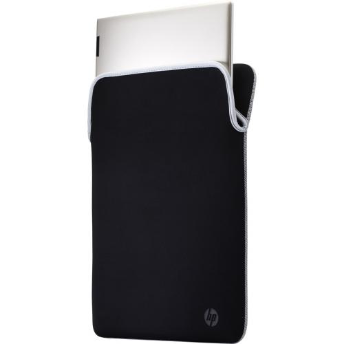 Husa HP Reversible Protective Sleeve pentru laptop de 15.6inch, Black-White