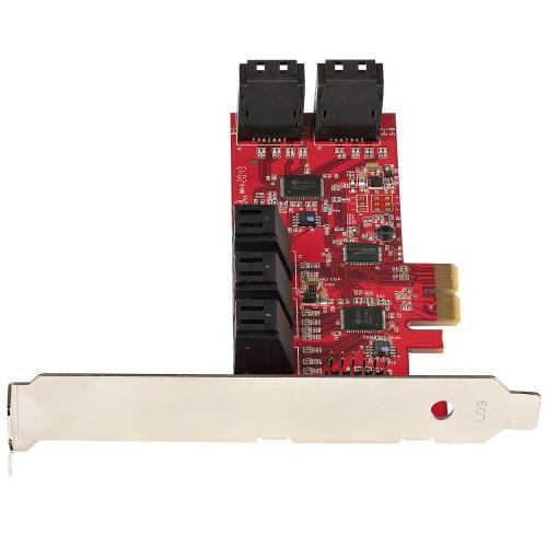 Adaptor PCI-Express Startech 2P6GR-PCIE-SATA-CARD, PCI-Express - 10x SATA