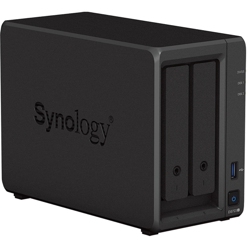 Bundle NAS Synology DiskStation DS723+, 2GB + 2 x Hard Disk Seagate IronWolf 10 TB, SATA3, 256 MB, 3.5 inch