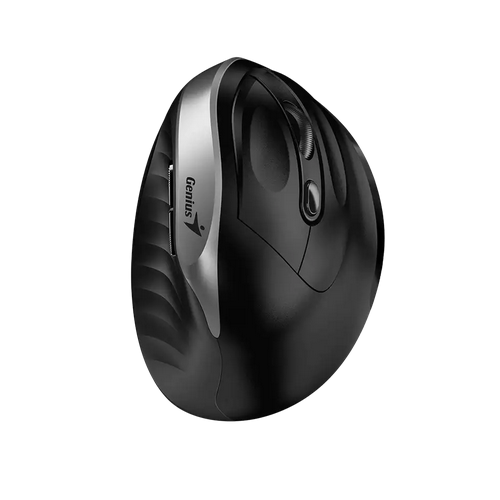 Mouse Optic Genius Ergo 8259S, USB Wireless, Black-Silver