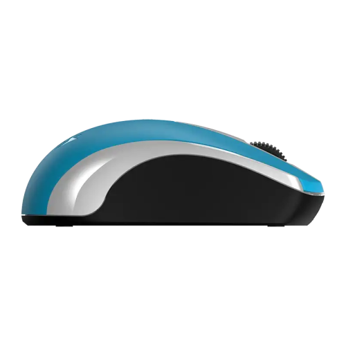 Mouse Optic Genius ECO-8100, USB Wireless, Blue-Gray