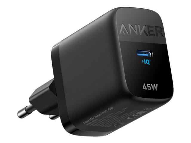 Incarcator retea Anker 313 Super Fast Charger, 45W, USB-C, Black