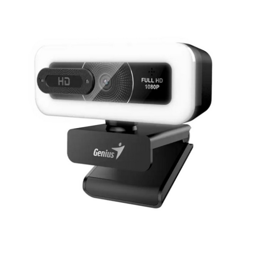 CAMERA WEB GENIUS  senzor 1080p Full-HD cu rezolutie video 1920x1080, FaceCam Light, microfon, fix focus, 75 grade view, cablu 1.5m, black 